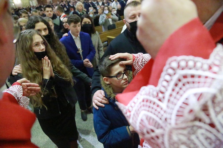Bierzmowanie u Matki Bożej w Mielcu