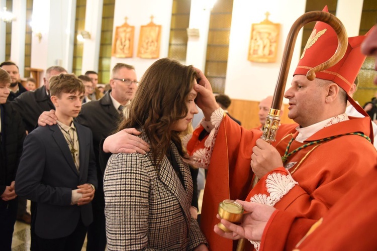 Bierzmowanie w Biskupicach Radłowskich