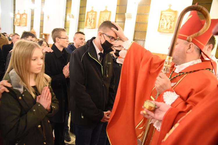 Bierzmowanie w Biskupicach Radłowskich