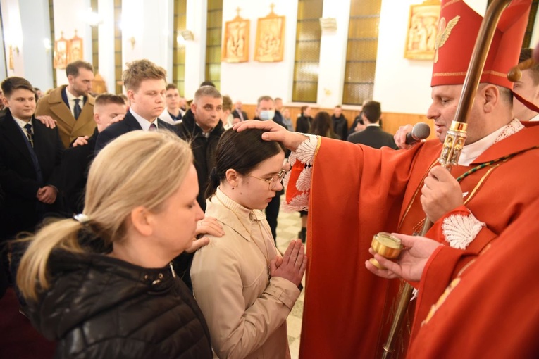 Bierzmowanie w Biskupicach Radłowskich