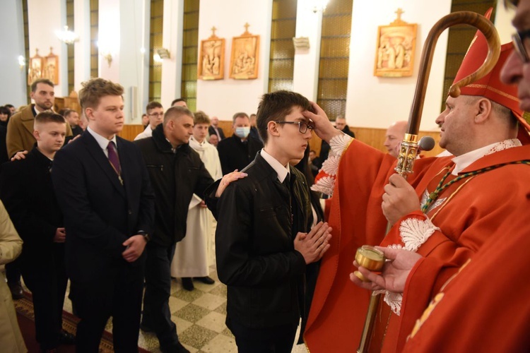 Bierzmowanie w Biskupicach Radłowskich