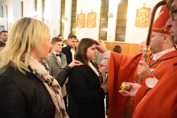 Bierzmowanie w Biskupicach Radłowskich