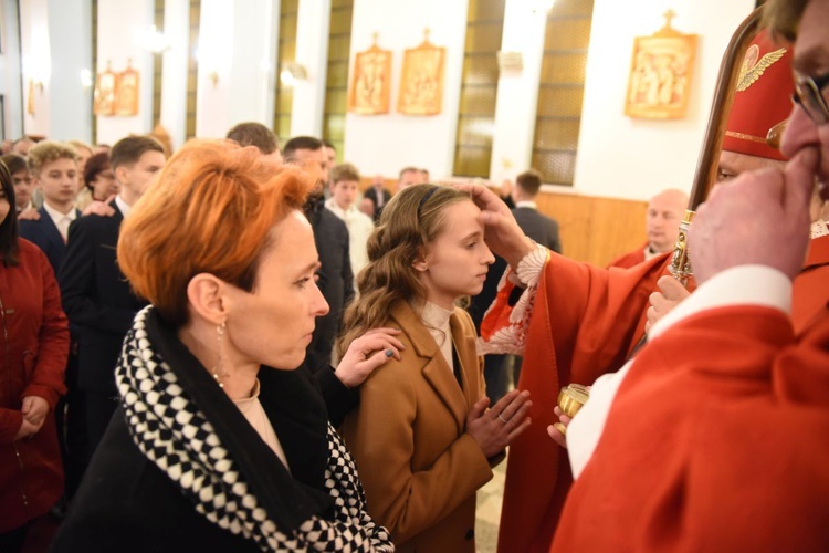 Bierzmowanie w Biskupicach Radłowskich