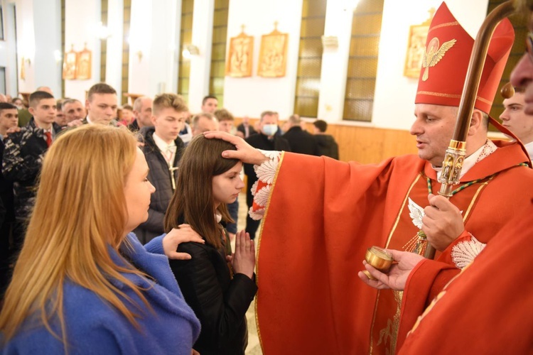 Bierzmowanie w Biskupicach Radłowskich