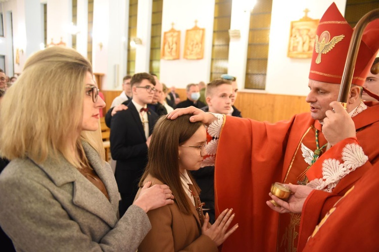 Bierzmowanie w Biskupicach Radłowskich