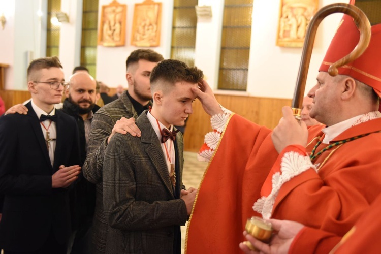 Bierzmowanie w Biskupicach Radłowskich