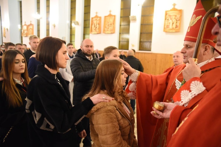 Bierzmowanie w Biskupicach Radłowskich