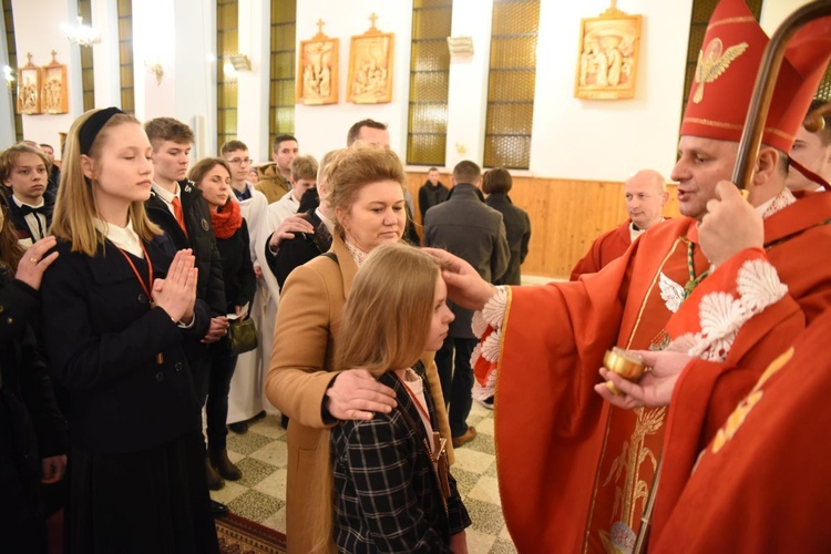 Bierzmowanie w Biskupicach Radłowskich