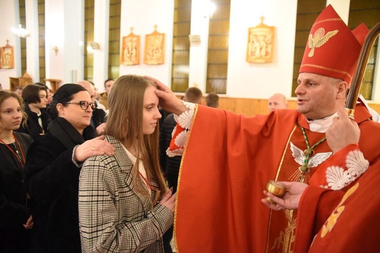 Bierzmowanie w Biskupicach Radłowskich