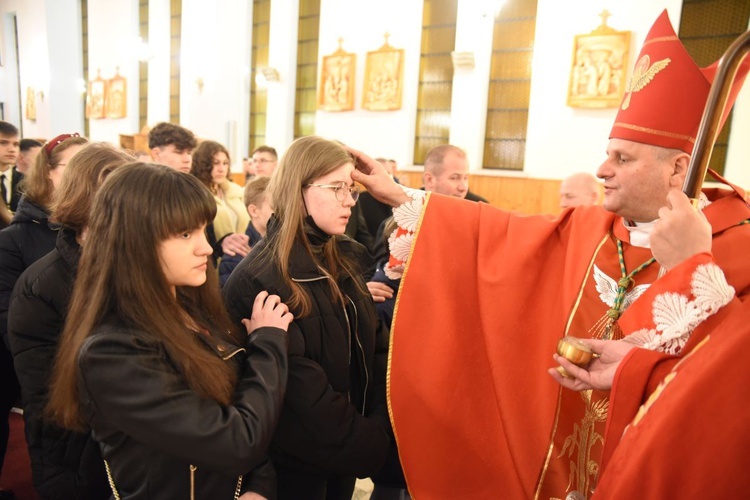 Bierzmowanie w Biskupicach Radłowskich