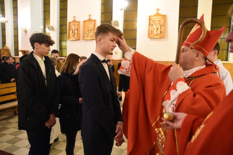 Bierzmowanie w Biskupicach Radłowskich