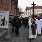 Uliczna Droga Krzyżowa w Gdańsku