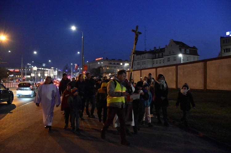 Uliczna Droga Krzyżowa w Gdańsku