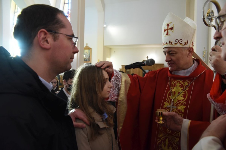 Bierzmowanie w Mielcu-Rzochowie