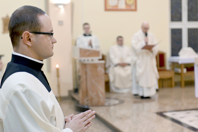 Obłóczyny i kandydatura kleryka III roku