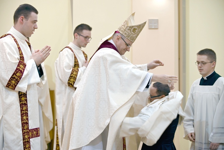 Obłóczyny i kandydatura kleryka III roku