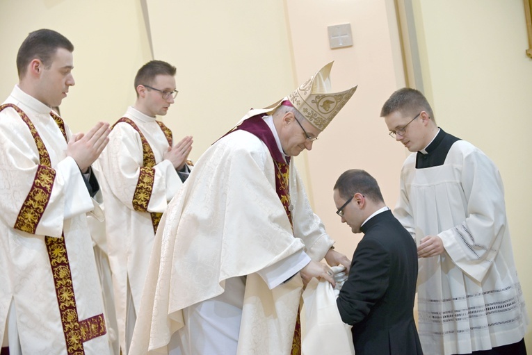 Obłóczyny i kandydatura kleryka III roku