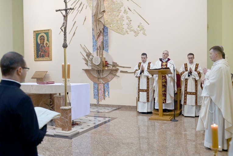 Obłóczyny i kandydatura kleryka III roku