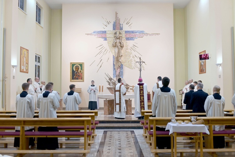 Obłóczyny i kandydatura kleryka III roku