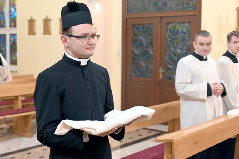 Obłóczyny i kandydatura kleryka III roku