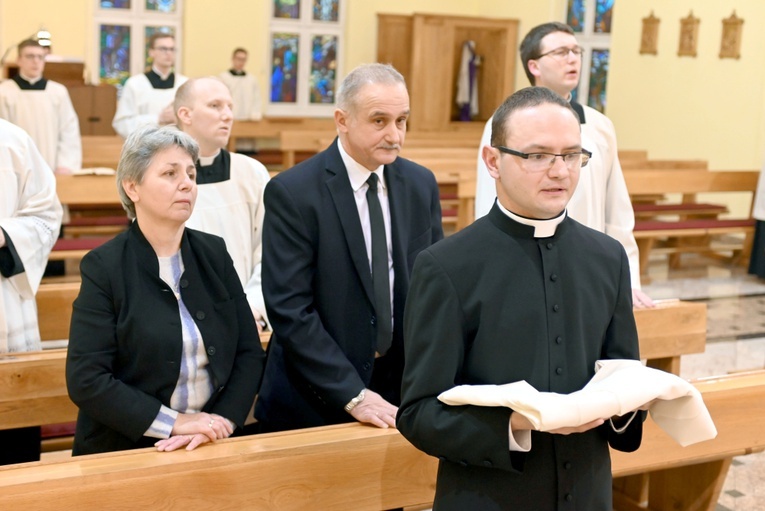 Obłóczyny i kandydatura kleryka III roku