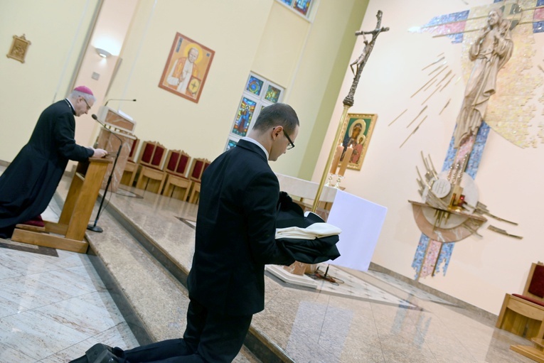 Obłóczyny i kandydatura kleryka III roku