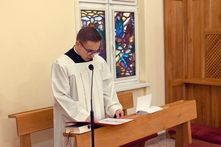 Obłóczyny i kandydatura kleryka III roku