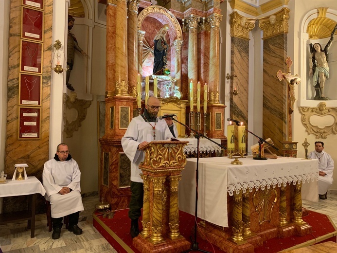 Procesja pokutna na Górę Wszystkich Świętych