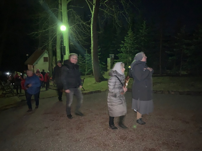 Procesja pokutna na Górę Wszystkich Świętych