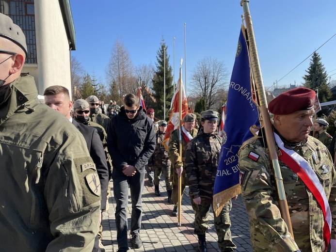 Pogrzeb ostatniego Cichociemnego - płk. A. Tarnawskiego w Bielsku-Białej