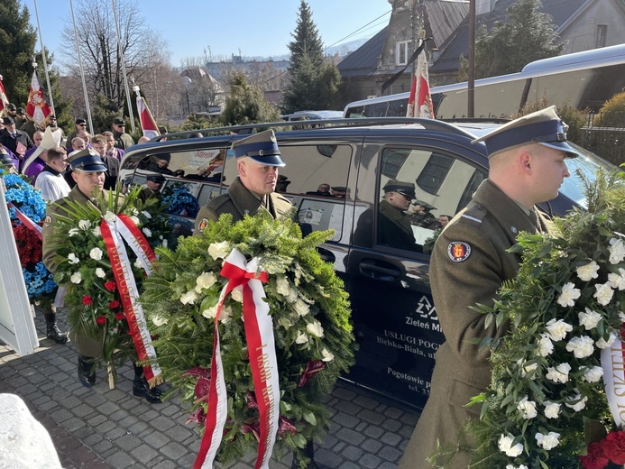 Pogrzeb ostatniego Cichociemnego - płk. A. Tarnawskiego w Bielsku-Białej