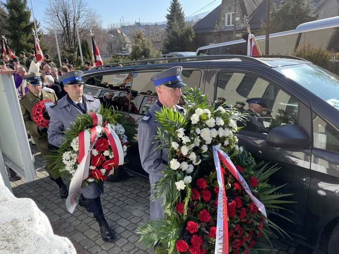 Pogrzeb ostatniego Cichociemnego - płk. A. Tarnawskiego w Bielsku-Białej