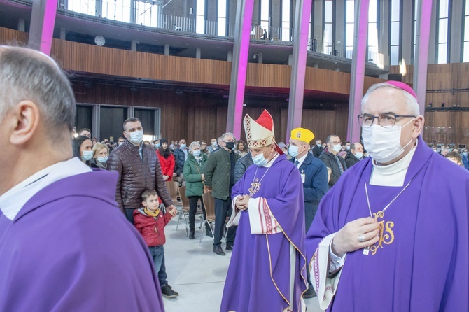 Kard. Grech odprawił Mszę w Świątyni Opatrzności Bożej