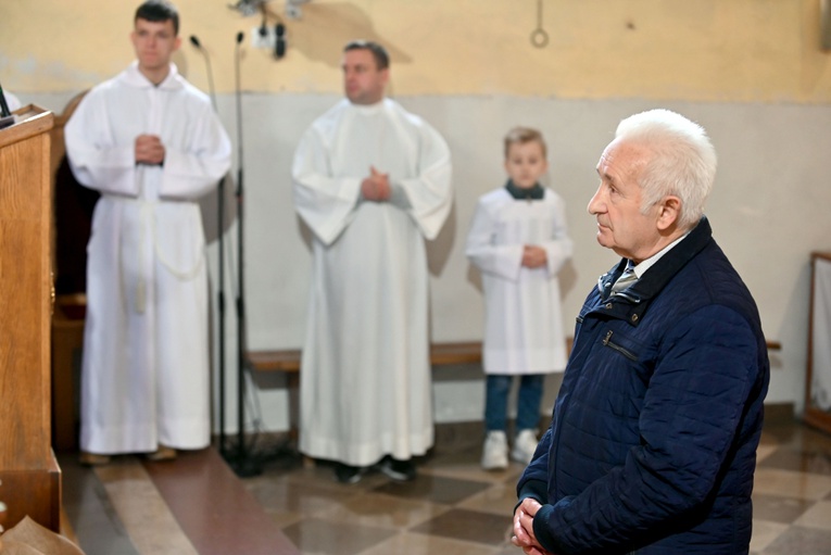 Pożegnanie Józefa Droździaka, wieloletniego organisty