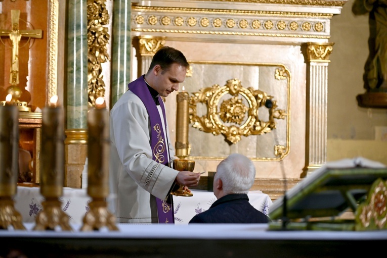 Pożegnanie Józefa Droździaka, wieloletniego organisty