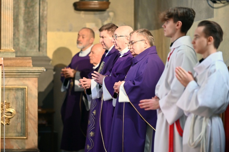 Pożegnanie Józefa Droździaka, wieloletniego organisty