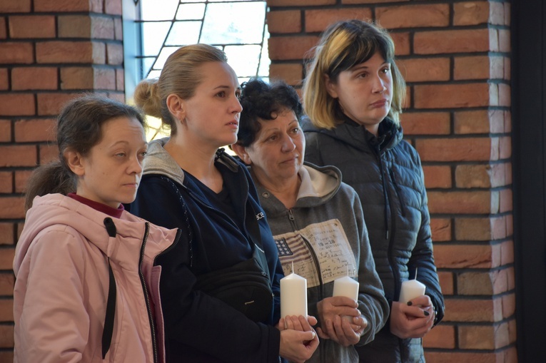Uchodźcy z Ukrainy w Warzenku