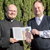 Diakon Jakub Sitarz i koszaliński organista Igor Jankowski.