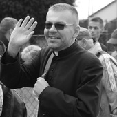 W ubiegłym roku ks. Tomasz Niedziela był także przewodnikiem grupy pierwszej w czasie diecezjalnej pielgrzymki na Jasną Górę.