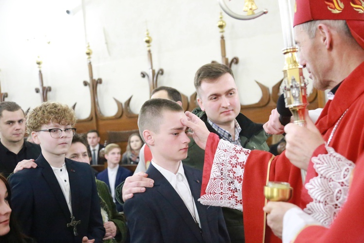 Nowy Sącz. Bierzmowanie w bazylice cz.2