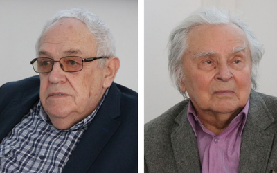 Jerzy Bander (z lewej) o tym, że jest Żydem, dowiedział się dopiero w 1987 roku. Ireneusz Rajchowski miał 14 lat, gdy jego mama wyciągnęła z getta Witolda Górę.