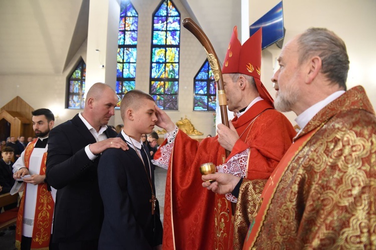 Bierzmowanie w Wielogłowach