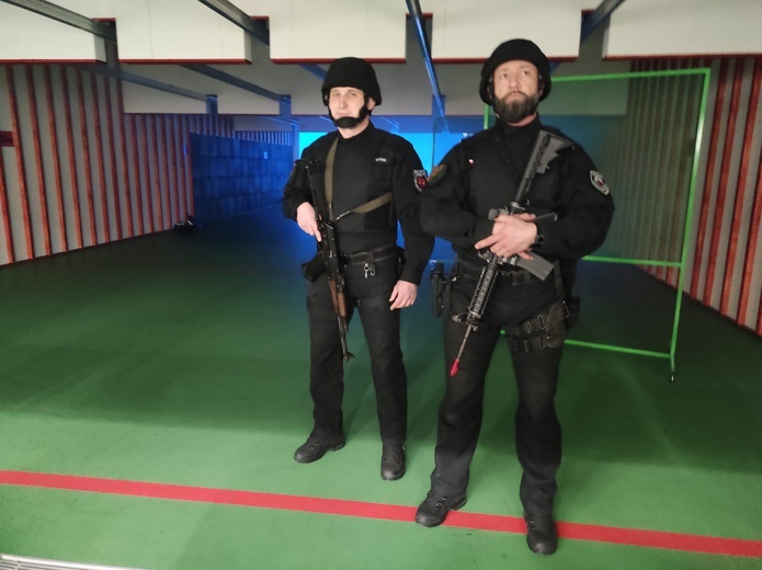 Katowice. Szkoła Policji ma nową strzelnicę ćwiczebną