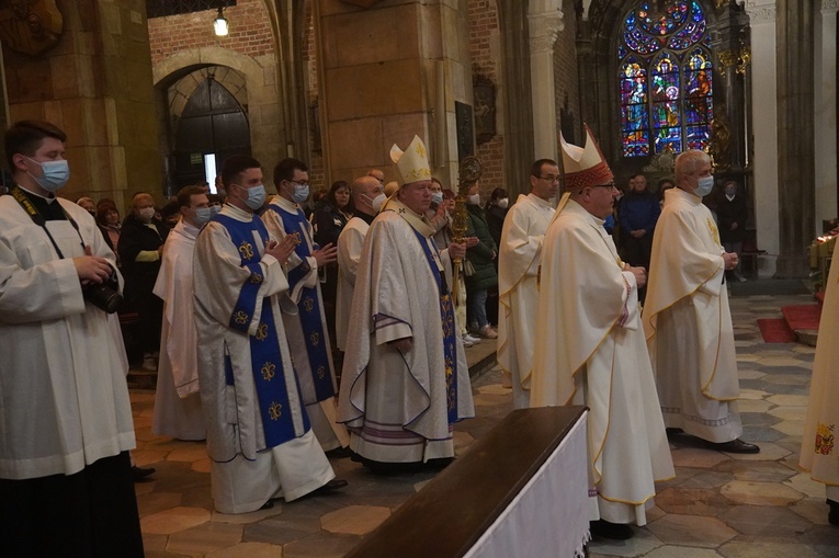 Katedra wrocławska. Akt Poświęcenia Rosji i Ukrainy Niepokalanemu Sercu Maryi