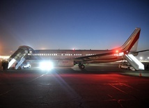 Prezydent Duda o awarii samolotu: Poczuliśmy, że się kiwa...