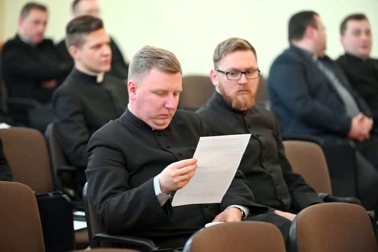 Spotkanie duchowieństwa w ramach formacji stałej