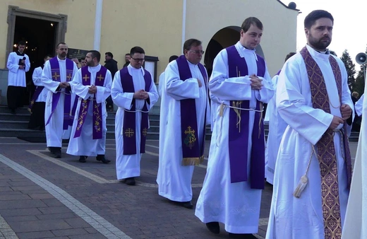 Uroczystości pogrzebowe ks. Tomasza Niedzieli w Bulowicach