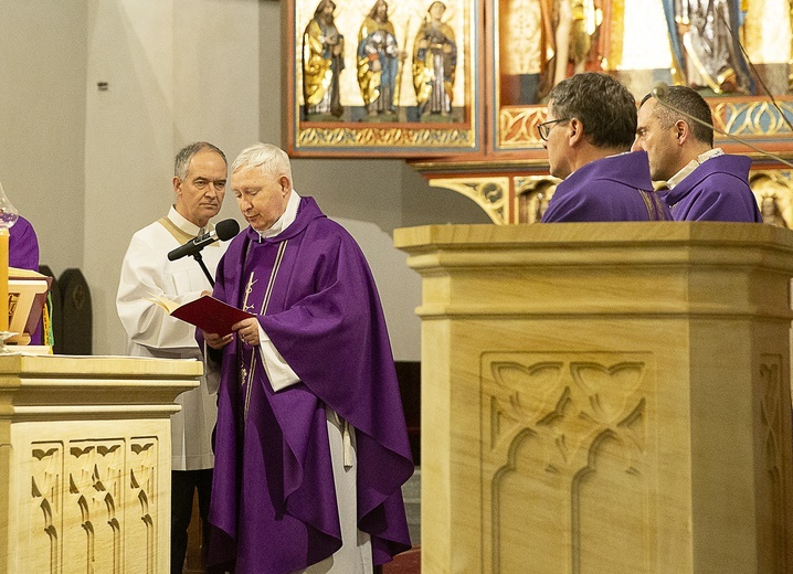 Pożegnanie prof. Andrzeja Cwojdzińskiego