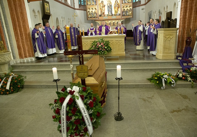 Pożegnanie prof. Andrzeja Cwojdzińskiego