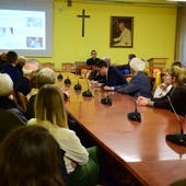 Wykład poprowadził ks. Bartłomiej Krzos.